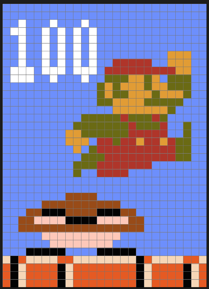 Perler Bead Super Mario Bros Duck Hunt Patterns Pixel